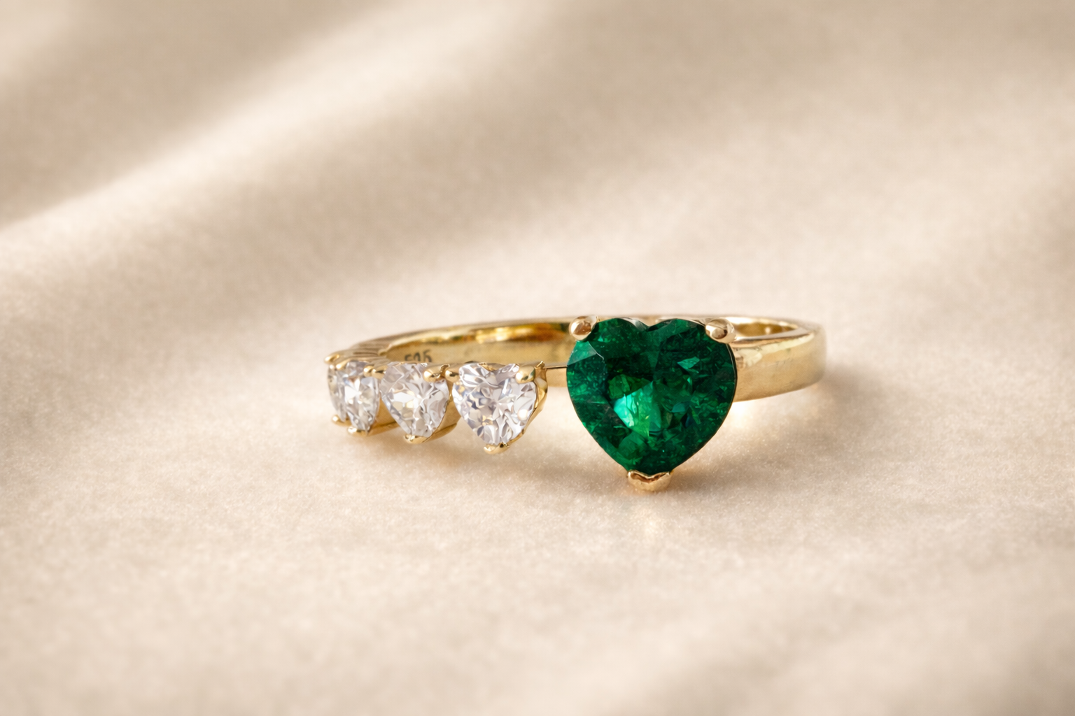 Pinky Heart Ring