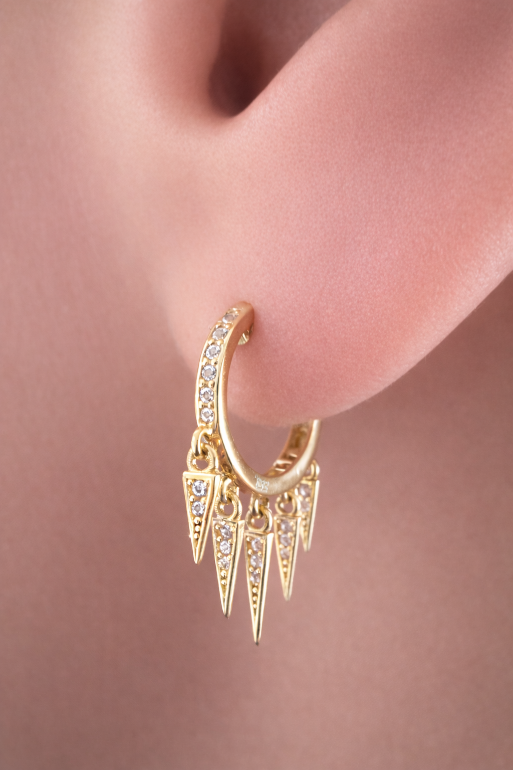 Glow Spike Earrings