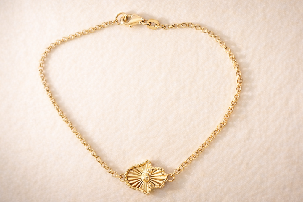 Radiant Hamsa Bracelet