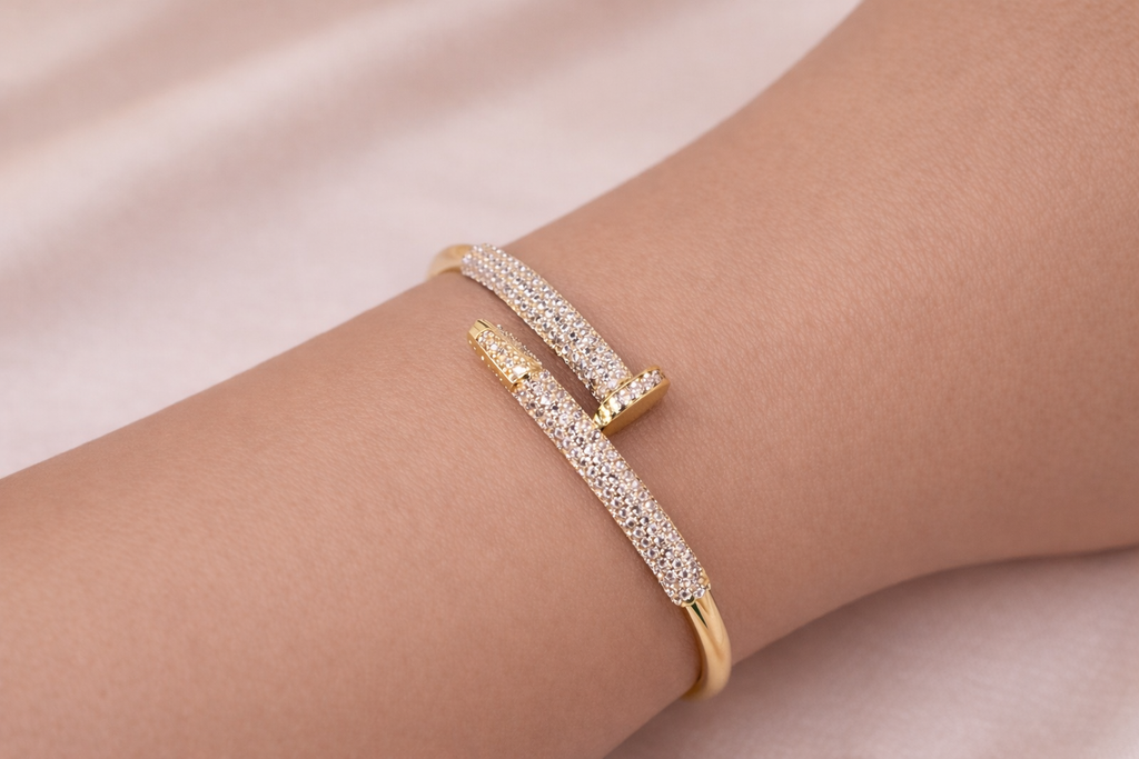 Nail Bangle Bracelet