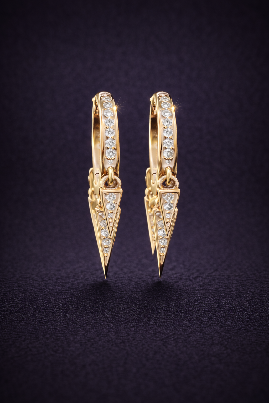 Glow Spike Earrings
