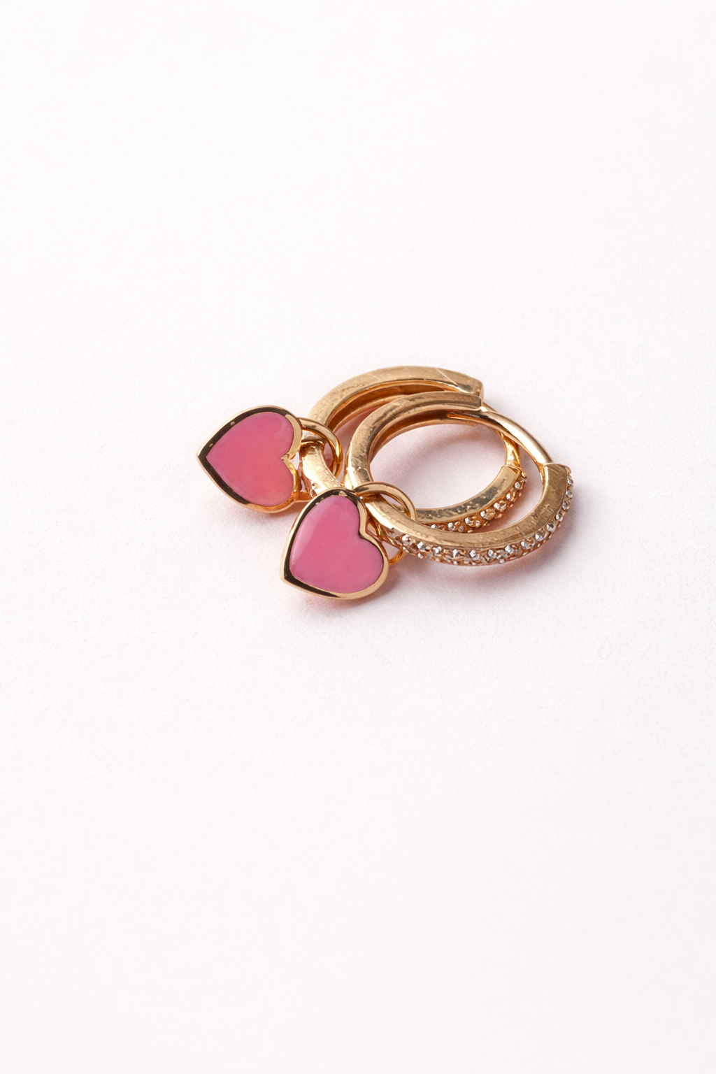 Heart Hoop Earrings